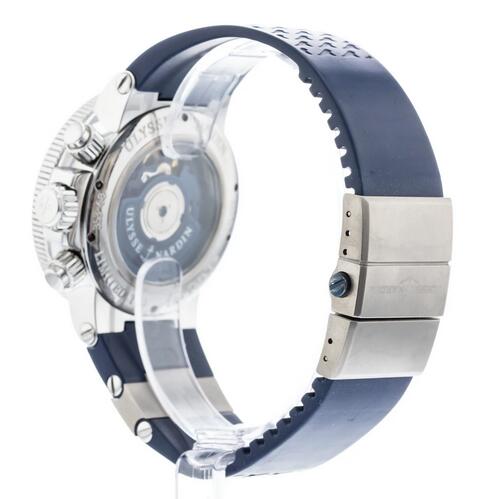 Ulysse Nardin Azul Seal (SS / Azul / Rubber-Ti) 353-68LE-3 Replica Reloj - Haga un click en la imagen para cerrar
